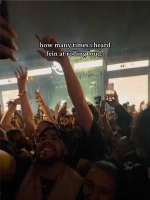 the real song of the year #rollingloud #rollingloudmiami #travisscott #travisscottconcert #fein #playboicarti 