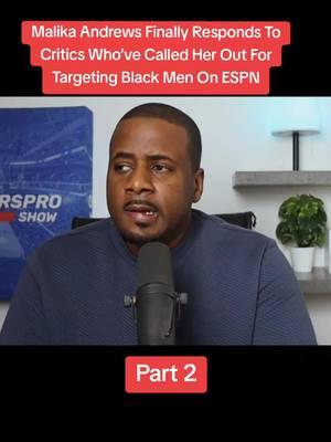 Malika Andrews Finally Responds To Critics Who’ve Called Her Out For Targeting Black Men On ESPN #malikaandrewsespn #sportsmedia #blackmen #espn #malikaandrews #sportstiktok 