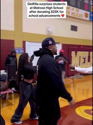 GloRilla does a surprise appearance at her local high school in Memphis after donating $25,000 towards school advancements for its students ❤️  🎥: @Gloria Boyd  #glorilla #glorillapimp #memphis #orangemound #foryou #foryoupage #explorepage #trending #viral #givingszn #givingback #fyp #fypviral #fypシ゚viral #reelsfb #facebookreel #reels #tiktok #reelsvideo #prettygirls #prettyfemales #femalerapperartist #femalerappers #femalerappersoftiktok #shortsvideos 