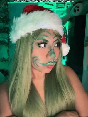 Maquillaje del Grinch #kattyeunice #grinch #maquillajedelgrinch #grinchmakeup #fyp #parati #foryou 