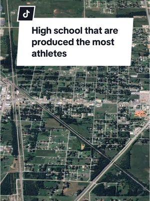 These are the Oklahoma high schools with the most pro athletes! #oklahoma #nfl #NBA #oklahomafootball 