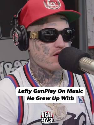 #leftygunplay on what music he listened to early on! 🎶  Stream #bigboysneighborhood on the free @iHeartRadio app wherever you go!❤️📱 #BigBoy30  #hiphop #real923la #bigboy30 #losangeles #iheartradio 