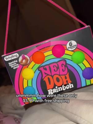 these are sooooo fun & squishyyy some people are also able to get free shipping!!!!! #needoh #stressball #stresstoy #asmr #asmrtiktoks #squishy #squishytoy #sensorytoy 