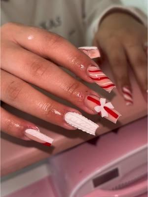 red nails set ❤️ #dallasnailtech #nailtechindallas #mesquitenailtech #dallasnails #dallas #mesquite #75227 #75227nailtech #dfwnailtech #dfw #nailartist #fyp-°viral #frenchtip #christmas