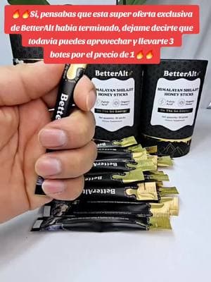 Oferta exclusiva 43% de descuento y envío gratuito #goldshilajitgummies #goldshilajithoney #betteralt  #betteraltshilajit  #gummiesshilajit  #himalayanshilajit  #betteralt  #ttsacl  #shilajit  #shilajitbenefits  #shilajitreview  #dealsfordays  #creatorsearchinsights  #tiktokfinds  #deals  #supplements  #blackfriday   #tiktokmademebuyit  #healthywoman  #cybermonday  #holidayhaul  #creatorsearchinsights  #SuperBrandDay  #blackfriday  #flashsale  #sales  #menandwomen  #ttsacl  #bigsele  #tiktokshopping  #men  #machoalfa  #alphaman #men  #resultsmayvary  #gummies #honeysticks #honeysticks🍯 