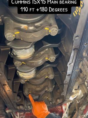 @Mecanicos Unidos U.S.A Cummins isx15 crankshaft main bearing torque bolts 110ft+180* #javierdedallastx #onthisday #dallas #dfw #fortworth #texas #cleburnetruckservice #petebilt #kenworth #volvotruck #internationaltruck #freightliner #mack #mechanic #tiktokusa #Usatiktok #camioneros #Mecánico #tiktokforbusiness #18wheeler #tiktok #viral #tendencia #drivers #choferes #mecanicadiesel #diesel #camiones #dieselmechanic #semitruck #dieseltruck #dieselrepairshop #greenscreen #trend #dfw_truck_repair #tiktokmechanic #caterpillarequipment #heavydutymechanic #truck #camionesdelmundo #latinos #longervideos #facebook #instagram #youtube #whatsapp #x #snapon #matcotools #harborfreighttools #Work #Trabajo #serie60 #cumminspower #semitruck #trokeros #roadservice #foryoupage #capcut #parati #foryou #fyp #mecanicousa #usamechanic #c15 #d12 #d13 #isx #n14 #c13 #mecanicosunidosusa #fyp #like #TikTok #follow #trending #ART #duet #viraltiktok #viralvideo #onthisday #greenscreen #usa #mexico #canada #guatemala #honduras #elsalvador #panama #cuba #republicadominicana #puertorico #brazil #argentina #colombia #chile #venezuela  #peru #españa #inglaterra #italy #france #Hola #Trump #Biden #kamala #ps5 #iphone #samsung #EURO2024 #copaamerica #diesel #motor  #mecanicodeltiktok #trokerosdela57 #trailer  #mecanicos #dieseltrucks #dieselpower #tiktokshopbacktoschool  #truckerslife #vidadetroquero #paratiiiiiiiiiiiiiiiiiiiiiiiiiiiiiii #fyppppppppppppppppppppppp 