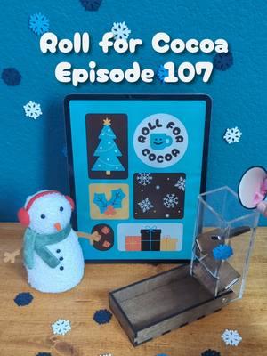 Episode 107 of Roll for Cocoa!   Inspired by Adventure in Aardia’s Sandwich series! #cocoafyp #hotchocolate #chocolatelovers #cozytok #rollforsomething #cocoa