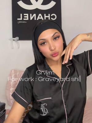 Lets get ready for work 🎀 #fyp #grwm #grwmworkedition #graveyardshift #work #letsgetready #trending #latina #workvibes #letsgetit #letsgetcuteforwork ##nightworker