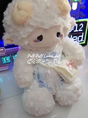 Puff Puff Lamb doll 🐑✨️#lambdoll #lambplushie #fypシ #foryoupage #cutedoll #cutedolls #cuteplushies #lambplushie #lambplush #miniso #minisoplush #minisosanrio #lamb #doll #toy #lamb #plushdoll #christmasgift #angelcore #kawaiiaesthetic #dollcore #meirl 