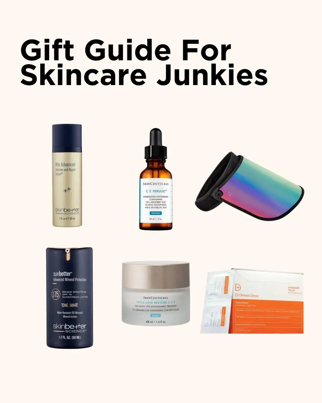 The holidays are almost here! Click link in my bio to shop my must-haves for everyone on your list. @skinbetter science @SkinCeuticals @Dr. Dennis Gross Skincare @DRMTLGY @Dr. Jart (닥터자르트) @TULA skincare @Sunday Riley @Olaplex @Naturium @Oribe @Tower 28 Beauty @CeraVe Products @Glow recipe @Drunk Elephant @Hero Cosmetics @laneige_us @ROUND LAB @SKIN1004 Official 🛍️✨ #giftguide #teawithmd #dermbypark #skincare #derm