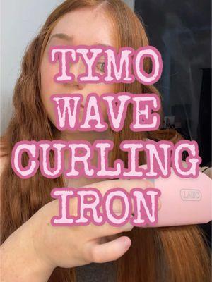 Wavy hair, don’t care #tymo #tymobeauty #tymowavecurlingiron #wavecurlingiron #wavyhair #grwm #doingmyhair #longhair 