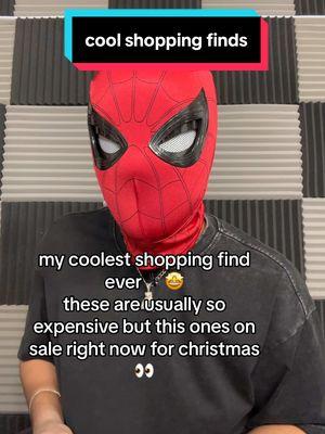 childhood dream completed #spiderman #marvel #spidermanmask #uniquechristmasgifts #creatorsearchinsights  