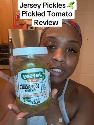 Just tried the sour pickled tomatoes from @Jersey pickles, and OMG 🤤 10/10!! Best I’ve ever had. If you love pickled goodies, you NEED to try these! 🥒🍅 I’m definitely ordering more. What should I try next? Let me know! 👇 #PickleLovers #FoodReview #JerseyPickles #SourSnacks