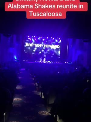 Brittany Howard and the Alabama Shakes reunited at a show in Tuscaloosa. The group has been on hiatus since 2018. The crowd at the Get Up 3 concert at Bama Theater in Tuscaloosa saw the surprise reunion late Wednesday night. #alabamashakes #brittanyhoward #musictok #reunion 