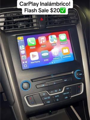 CarPlay Inalámbrico! Wireless CarPlay! El mejor adaptador para conectar tu telefono a tu auto! #carplay #wirelesscarplay #applecarplay #wirelesscarplayadapter #carplayinalambrico #tiktokshopholidayhaul #newyearnewaura #christmasgift 