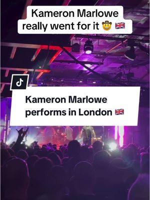 Kameron Marlowe really burned em all in London last night! @Kameron Marlowe #kameronmarlowe #burnemall #countrysong #livecountrymusic #countrymusic #countrymusiclover 