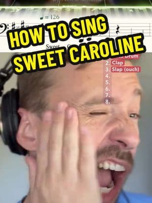 Singing Sweet Caroline A Cappella—Can You Resist Singing Along? 🎤 #howtosing #harmonybuilding #acapella #fypsounds #sweetcaroline #neildiamond