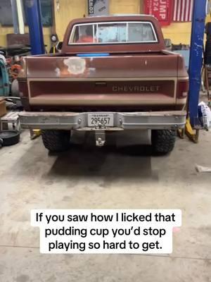 have you shaking like a fat kid at a buffet(withdrawals) #fyp #squarebody #cam #350smallblock #thatblackcateye #welding #thermitewelding 