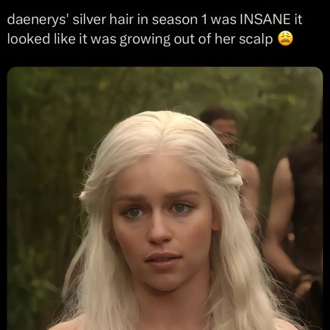 except for the heinous baby hairs 😭 #daenerystargaryen #emiliaclarke #rhaenyratargaryen#gameofthrones#got#fyp#houseofthedragon#foryoupage#foryou#trending#fyp#xyzbca#viral#recommendation#helaenatargaryen#alicenthightower#teamblack#pinterest#BookTok#asoiaf#edits 