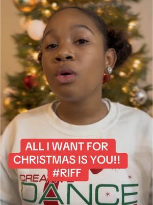 Ayvah Johnson #alliwantforchristmas #mariahcarey #ayvahj #ayvahjohnson #riffchallenge #riffsandruns #vocalagility #singer #christmas @Mariah Carey 