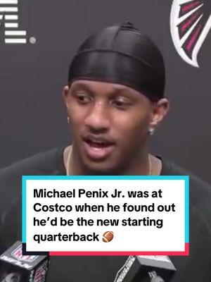 Former Huskies quarterback Michael Penix Jr. says he was shopping at Costco yesterday when the Atlanta Falcons called to tell him that he would be their starting QB for the rest of the season! @Atlanta Falcons @Washington Football @NFL @NFLonFOX @NFL on CBS #nfl #michaelpenixjr #uwfootball #purplereign #washington #uw #football #falcons #atlantafalcons #atlanta #georgia @Costco Wholesale #costcohotdog 