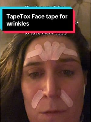 I’m about to save you a tonne of $$$ #skintok #notox #botox #wrinkles #wrinklesbegone #aging #skincaretips #skincareroutine #nighttimeskincare #nightimeskincareroutine #skincaretiktok #facetape 