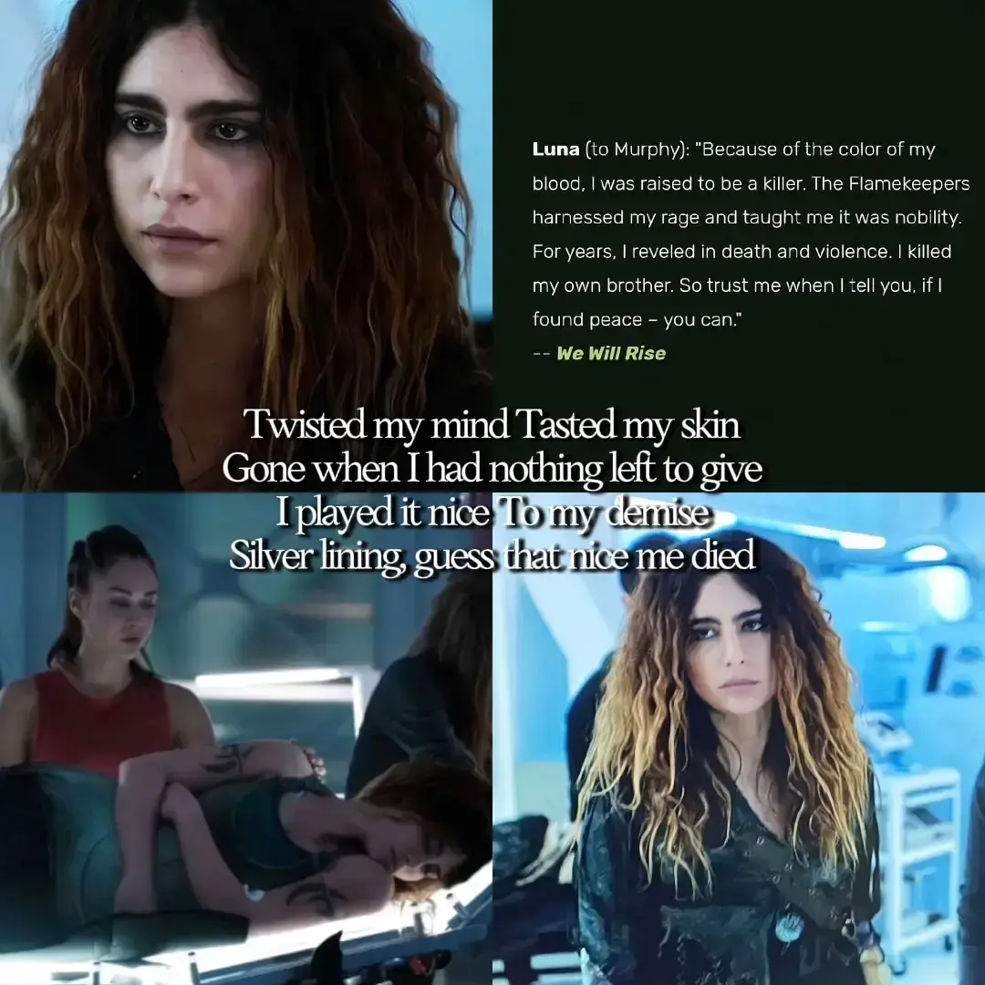 #the100 #lunakomfloukru #nadiahilker #ravenreyes #seamechanic #roankomazgeda #octaviablake #fyp #trikgeda_aihodnes 