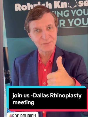 #bethebestversionofyou #dallasrhinocosmeticmeeting #drrodrohrich #education #plasticsurgery #givingback #fyp #foryourpage #facebyrohrich #faceliftexpert #rhinoplastyexpert #rhinoplastybeforeandaafter 