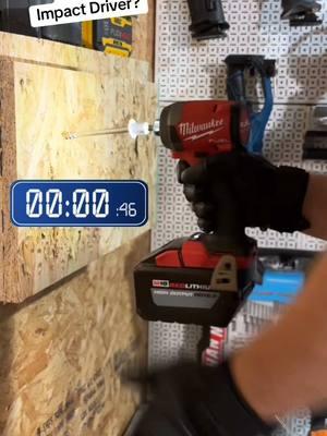 Fastest Impact Driver? #powertools #tools #protools #cordlesstools #versus #versusbattle 