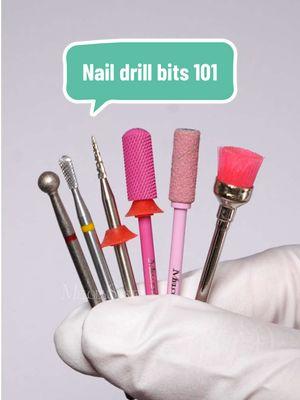 Drill Bits 101! Do you know what each of them is used for? 👉You can find all the bits at the link in my bio! #melodysusie #melodysusienails #nailtools #nailart #nailchallenge #nailtutorial #nailtechlife #nailtechcheck #nailtechproblems #nailtechnician #nails #nailbeginner #nailpro #naillover #nailhack #nailtips #nailtip #drillbits #bits #nailprep #nailsoftiktok #nailstudent #nailtok 