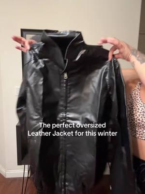 #leatherjacket #leatherfashion #fashion #winterfashion #jackets #foryou #TikTokShop 