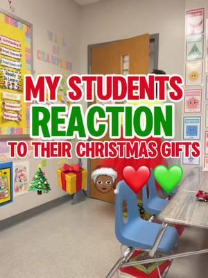 My students reaction to their Christmas gift from me! 🎄🥰❤️💚🤶🏾 #MrsLawsonsClass #TheBuggyBunch #ChristmasAtNLCSE #YourFavoriteTeacher #TeacherBae #Kindergarten #teachersoftiktok #christmastiktok #christmasgiftideas #studentchristmasgift #studentchristmasgiftideas #teacherlife #teachers #foryou #fyp #viral #giftideas #studentsbelike #reactionvids #giftsfromteachers #merrychristmas #tistheseason  #teachers #foryou #fyp #viral #giftideas #teachersofinstagram #teachersofig #instateacher #christmas #christmastime 