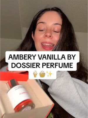 AMBERY VANILLA BY @Dossier Perfume  🍦🧁✨ #dossierperfumes #dossier #amberyvanilla #france #perfumetok #perfumetiktok #smellgoodfeelgood #tiktokshopcreatorpicks 