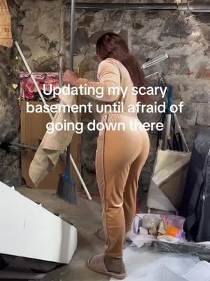 Updating my scary basement until I’m not afraid of going down there #deepclean #asmr #reno #renovation #CleanTok #DIY #update #updating #repost #renovationproject #doityourself 