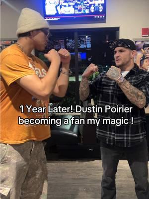 1 Year Later! with my favorite UFC fighter Dustin Poirier! #UFC #dustinpoirier #dustinpoirier💎 