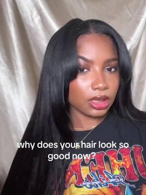 Looking so good, no way that’s a wig😭 Hair info: Nadula Vpart yaki wig #nadula #nadulahair #wig #wigstyle #humanhair #naturalhair #wigtutorials #hairtoktok #yakistraight #hairline #closurewig #wiginstall #byebyeknotswig #tiktokshopblackfriday #tiktokshopcybermonday #blackfriday #blackfridaydeals #yakiwig #vpartwig 