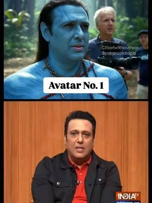 Govinda says he has given title for Movie Avatar and he was suppose to play main lead Follow Filmymantra for more #jamescameron #avatar #govinda #foryou #fyp #viral #trending #filmymantra #interview #hollywood