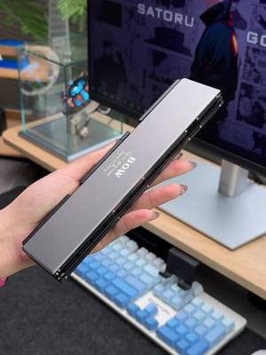 Mini folding Keyboard#keyboard #bluetooth #floding #ASMR #coolgadgets #fyp #tiktokmademebuyit 