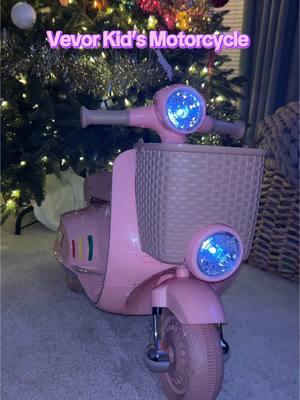 This motorcycle is perfect for those little kids in your family! #vevor #vevorshop #motorcycle #rideoncar #christmasgift 