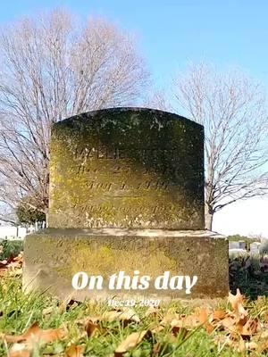 Lawd have mercy, how has it been 4 years already? It feels like I just got here. #onthisday #gravestonecleaning #beforeandafter 