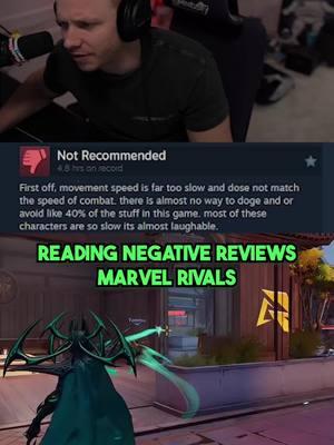 Reading negative reviews #marvelrivals #jay3 #twitch #fyp 