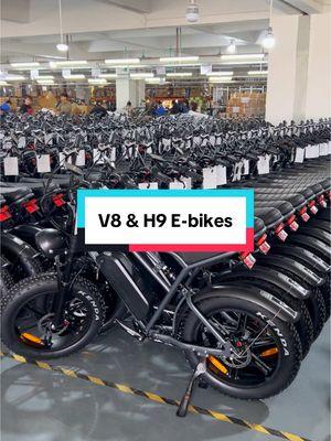 Our Hot selling Fatbike V8 and H9 E-bikes are processing. #ebike #ebicycle #ebikefactory #fatbike #citybike #mountainbike #chinafactory #electricbike #electricbicycle #bulkproduction #OEM #ebikelife #originalfactory #ebikemanufacturer #ebiketiktok #christmaspromotion #production 