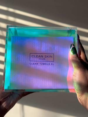 @Clean Skin Club recently launched the Prism Box and I LOVE IT!!!  This box can hold 50 XL towels and it’s so satisfying to the eye. Feel free to put it anywhere that makes you happy.  #cleanskinclub #prismbox #cleantowels #skincareproducts #skincarestore #bathroomstorage #productreview #skincarecontentcreator #skincarecontent #skincarecommunity #skincareblogger #fypskincare #skintok 