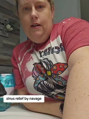 sinus infection relief with the navage.  #fyp #navage #sinusrelief #notpaidforthis #sinusinfection 