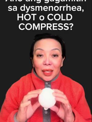 Ano ang dapat gamitin, hot o cold compress pag nag dysmenorrhea⁉️ #dysmenorrhea #kalusugan #iwassakit #pinay #pinoy #pinoyabroad #healthtips #docchanie #teamdocchanie #fypviralシ゚ #fypシ 