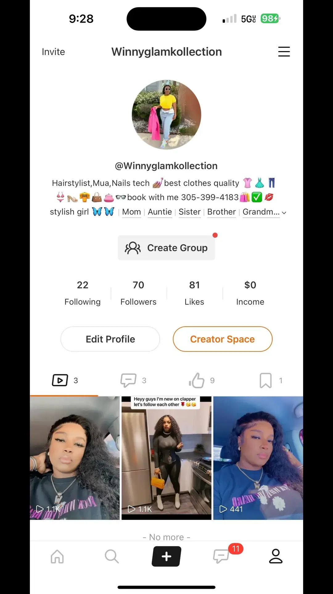 Hello Winnyglamkollection babies follow mwen sou clapper mes amour pou nou pa perdu machann nan si tiktok fermen #portatluciehairstylist #fortpiercehairstylist #portstluciehairstylist #busnisswomen #hairstylist 