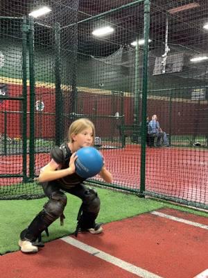 WE’RE WORKING ‼️  ##softballbows##softballgear##softballgame##softballlove##softballcoaching##softballhitting##softballseason##catchers##catcher##catchingdrill##catchingdrills##softballcoach##softballdad##softballmom##catcherworkout##catchersworkouts##briosoftball##palmupalmdown##linedrives