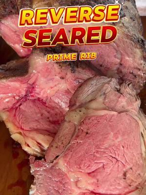 🎄🔥 Holiday meals call for something truly special, and this Reverse-Seared Prime Rib is the star of the show! Smoked low and slow on the smoker, then finished with a perfect sear, this prime rib is juicy, tender, and packed with flavor. Pair it with a rich smoked garlic and bone marrow jus, and you’ve got a feast worthy of the season. 🍖✨ Whether it’s for Christmas dinner or a holiday gathering, this prime rib is sure to impress your guests and make the table centerpiece unforgettable. Who’s ready to dig in? 😍 #primerib #holiday #Recipe #reversesear @Pitts & Spitts 