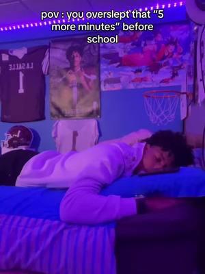 be scrambling all over the place 😭 #fyp #jadenmoseley #relatable #sleep #school #overslept #alarm #alarmclock #onthisday 