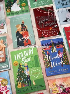 Some of my favorite holiday reads that I own the physical copies for🎄 #decembervibes #decemberdiaries #itsdecember #bookworm #bookish #holidayromance #lovelightfarms #tangledintinsel #holidaystar #myfavoriteholidate #trickshot #dashingalltheway @Meghan Quinn @Lauren Blakely @Lucy Score @Lauren Asher @Chelsea Curto 💕 @Melissadymondauthor @Becs Borison @Brittainy Cherry @authortrilinapucci @Kayla Grosse | Romance Author @Morgan Elizabeth@Caitlin Gola  